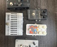 Guitar Effects Pedal Bundle (EHX, MXR, TC Electronic & Dophix)