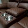 Roman Leather Manual Recliner Sofa Set Image 9