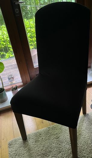 Cream coloured dining chair