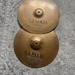 Sabian b8 14 inch hi hat set