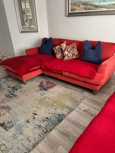 DFS sofa patterdale Joules designer