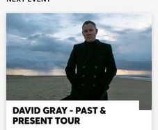 David gray X2 tickets fair view park FRONT standing