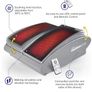 MotionCiser Foot Leg Massager Circulation Support for Aching Legs Feet Passive Motion Exercise Machine Adjustable Walking Simulation Vibrational Massage with Heat Image 2