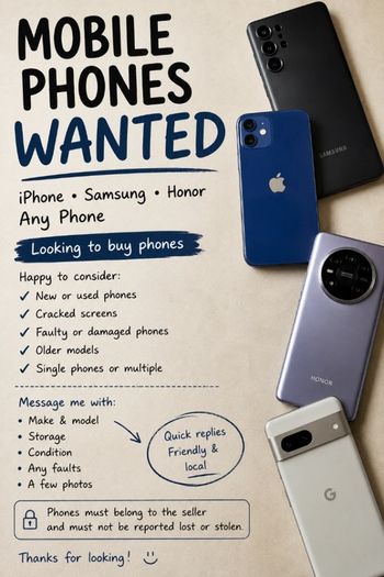 Wanted IPhones