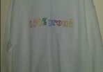 Gildan 100% proud white sweatshirt unisex size L Postage included