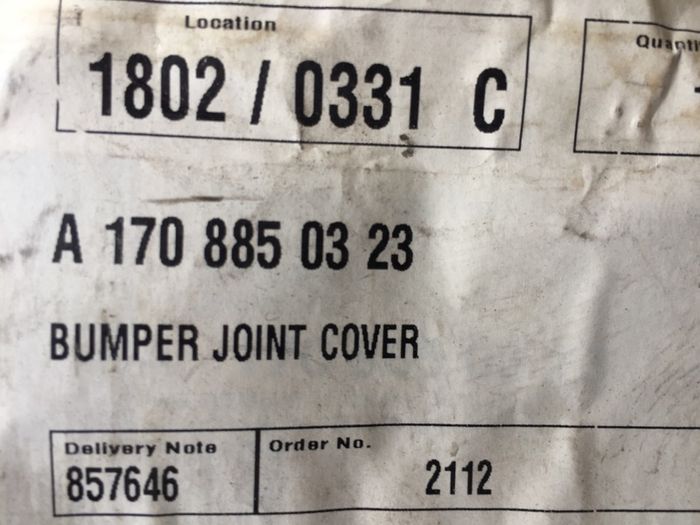 Mercedes Bumper Grille (R170)