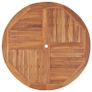 Garden Table 120 x 76 cm Solid Teak Wood Image 5