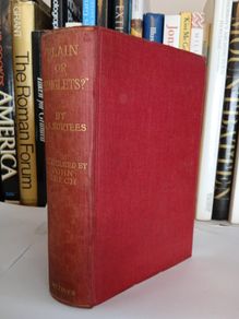 "Plain or Ringlets?" by Robert Smith Surtees, the Author of "Handley Cross", "Sponge's Sporting Tour", "Ask Mamma", Etc. Etc. Illustrated by John Leech (LP157)