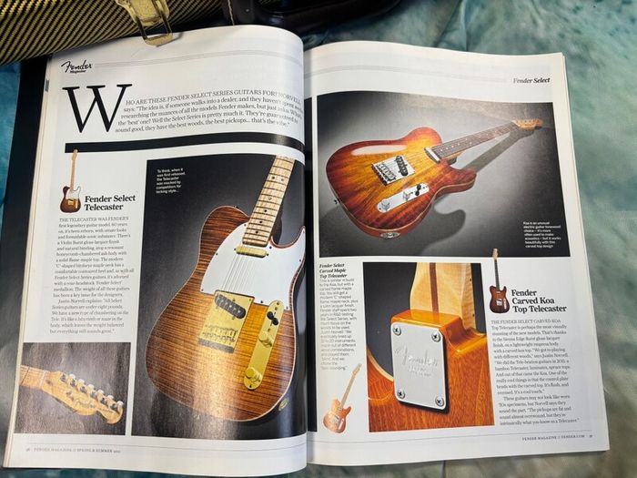Fender Select Tele 2012 -Violin Burst.