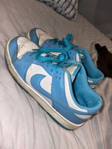 Heavily worn nike dunks