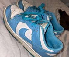 Heavily worn nike dunks