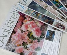 French Watercolour magazines