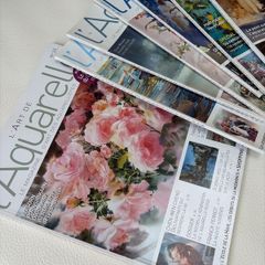 French Watercolour magazines