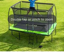 Week old trampoline