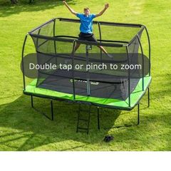 Week old trampoline
