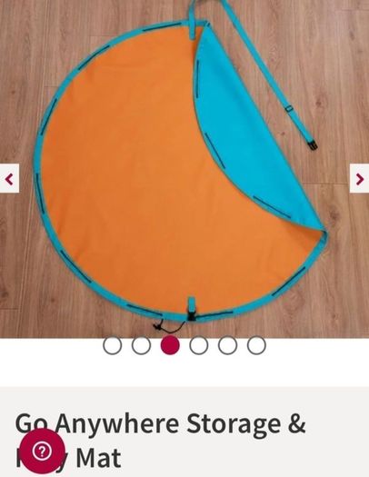 Brand New Play Away & Pack Away - Go Anywhere Storage & Play Mat - RRP - 14.99