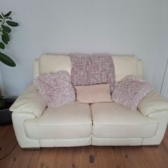 Sofa Leather Recliner with USB Charger