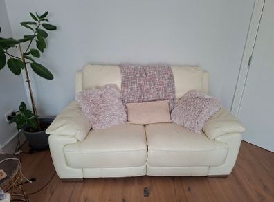 Sofa Leather Recliner with USB Charger