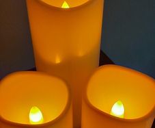 3 Battery Candles
