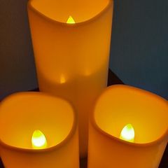 3 Battery Candles