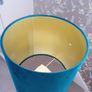 Velvet drum pendant lightshade Image 3