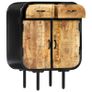 Sideboard 60x30x75 cm Solid Mango Wood and Iron Image 2