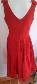 Red  So  couture dress 1950's style