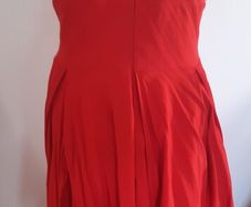 Red  So  couture dress 1950's style