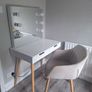 Vanity Table & Hollywood Mirror (+ Chair) Image 2