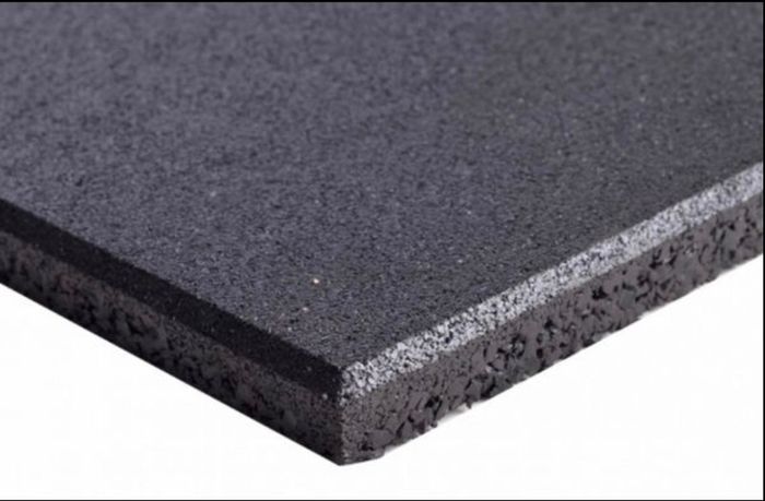 Rubber Gym Flooring Tiles 1m x 1m 15mm