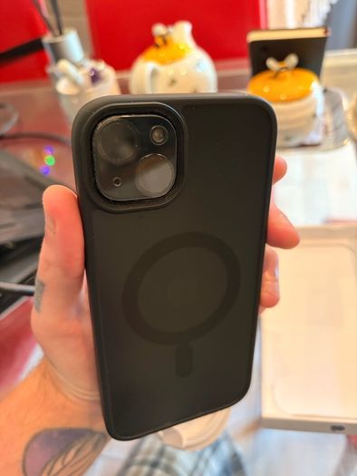 Iphone 15 Plus + Hardcase and lens cover