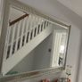 silver large mirror Image 2