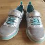 Clarks Fabulous Girls Clarks Silver Trainers Size 11.5 F Image 7