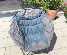 Camp chair moon chair design