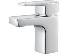 GoodHome Teesta Small Square Basin Mono mixer Tap