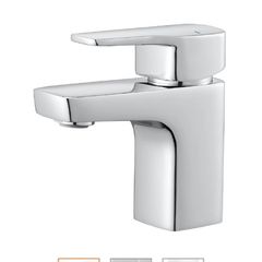 GoodHome Teesta Small Square Basin Mono mixer Tap