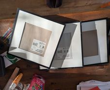 3 x lomviken 32 x 32cm frames Ikea