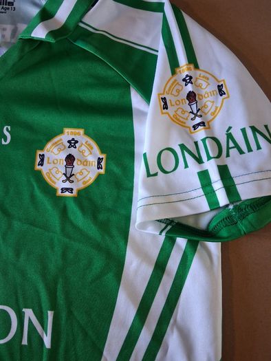 London Irish Jersey. BNWT Official Oneills London Irish GAA Home Jersey. Youth Age 13 / Mens Size Small. Collect In Dublin Or Receive Via Post.