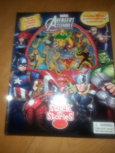 Marvel Stuck on Stories children's book