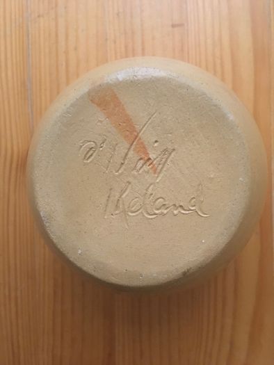 O'Neill Pottery Used-Tea-Bag Bowl