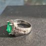 Lovely Vintage Ladies 925 Sterling Silver Ring Image 6