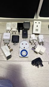 cables + power banks + ear phones + adapters