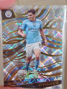 2022-23 Panini Revolution soccer Diamond prizm RC Julian Alvarez
