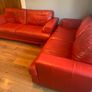 Leather Sofa x2 Image 3