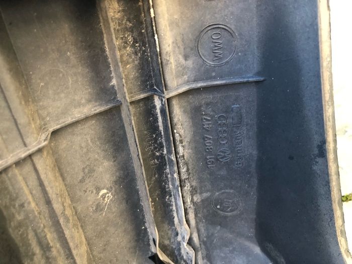 mk2 golf small rear bumper skin