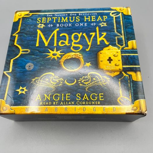 Magyk Septimus Heap book one audiobook 10 CD Box Set 2005 Unabridged