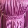 Lorensa Evening Dress Full Length Ball Gown Long Sleeves Lined Purple Size UK12 CAN POST Image 7
