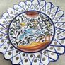 3 hanging wall plates -1- from Malta hand painted -2- from PORTGAL HAND PAINTED-3- FROM MAROCO - EACH IS 22.00 Euro. Image 8