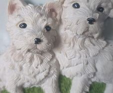 Decorative 3D dog wall plate