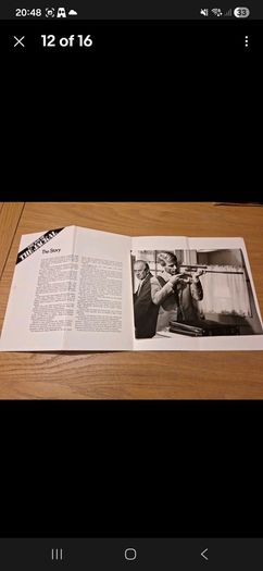 1973 The Day Of The Jackal Press Kit Material